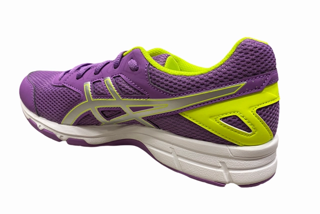 Asics scarpa da corsa da ragazza Gel Galaxy 9 GS C626N 3693 orchidea-argento-giallo Asics Extra Wide Shoes
