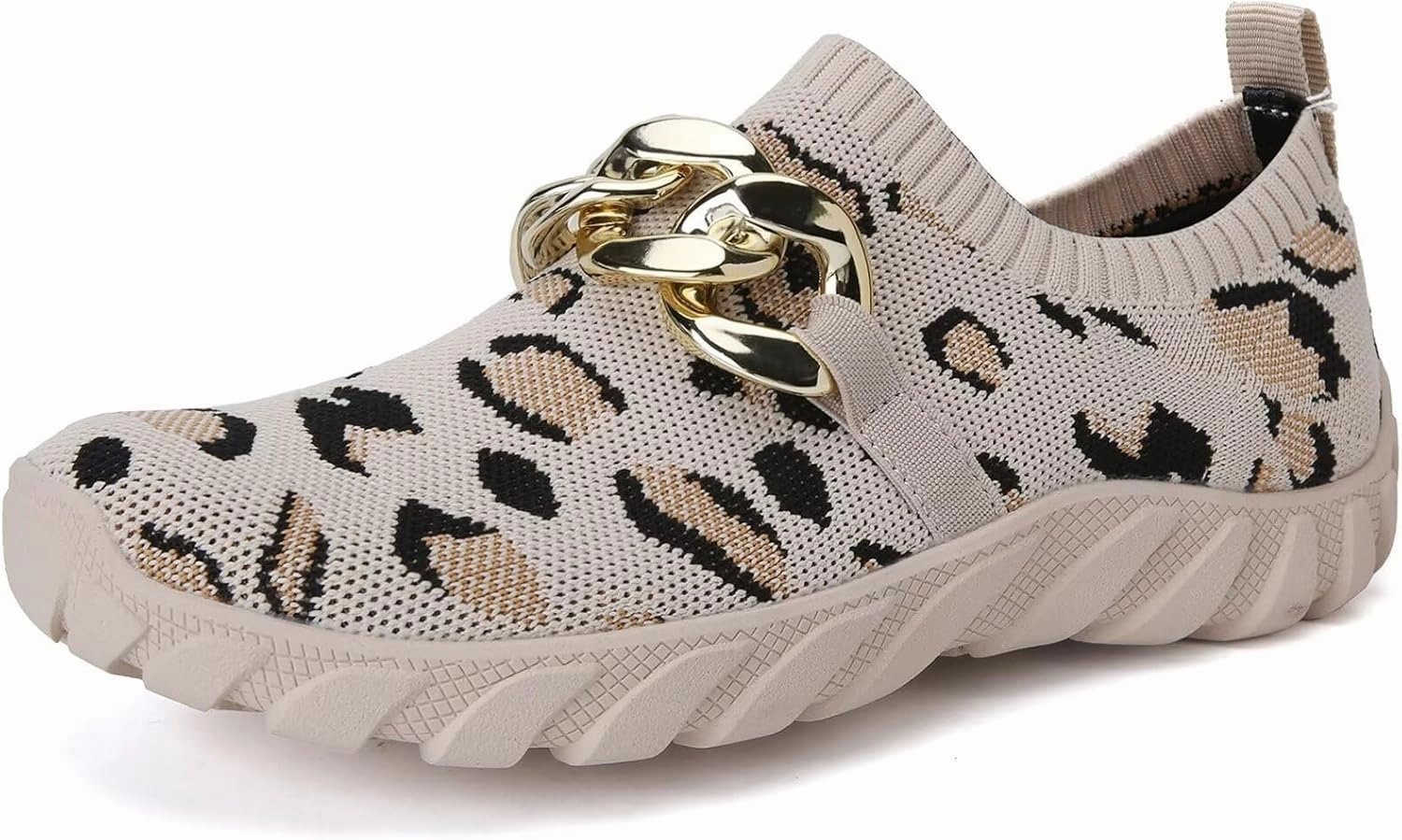 Badminton Court India WateLves Barefoot Slip On Sneakers for Women Chain Decor Breathable Mesh Water Shoes Casual Chunky Sneakers for Walking Gym Travel Work