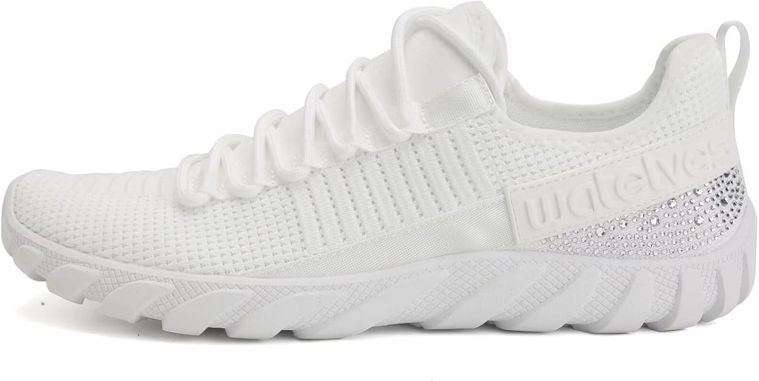 Difference Between Tennis Shoes And Badminton Shoes WateLves Rhinestone Sneakers for Women Chunky Slip On Walking Shoes Casual Fashion Tennis Workout Sneakers