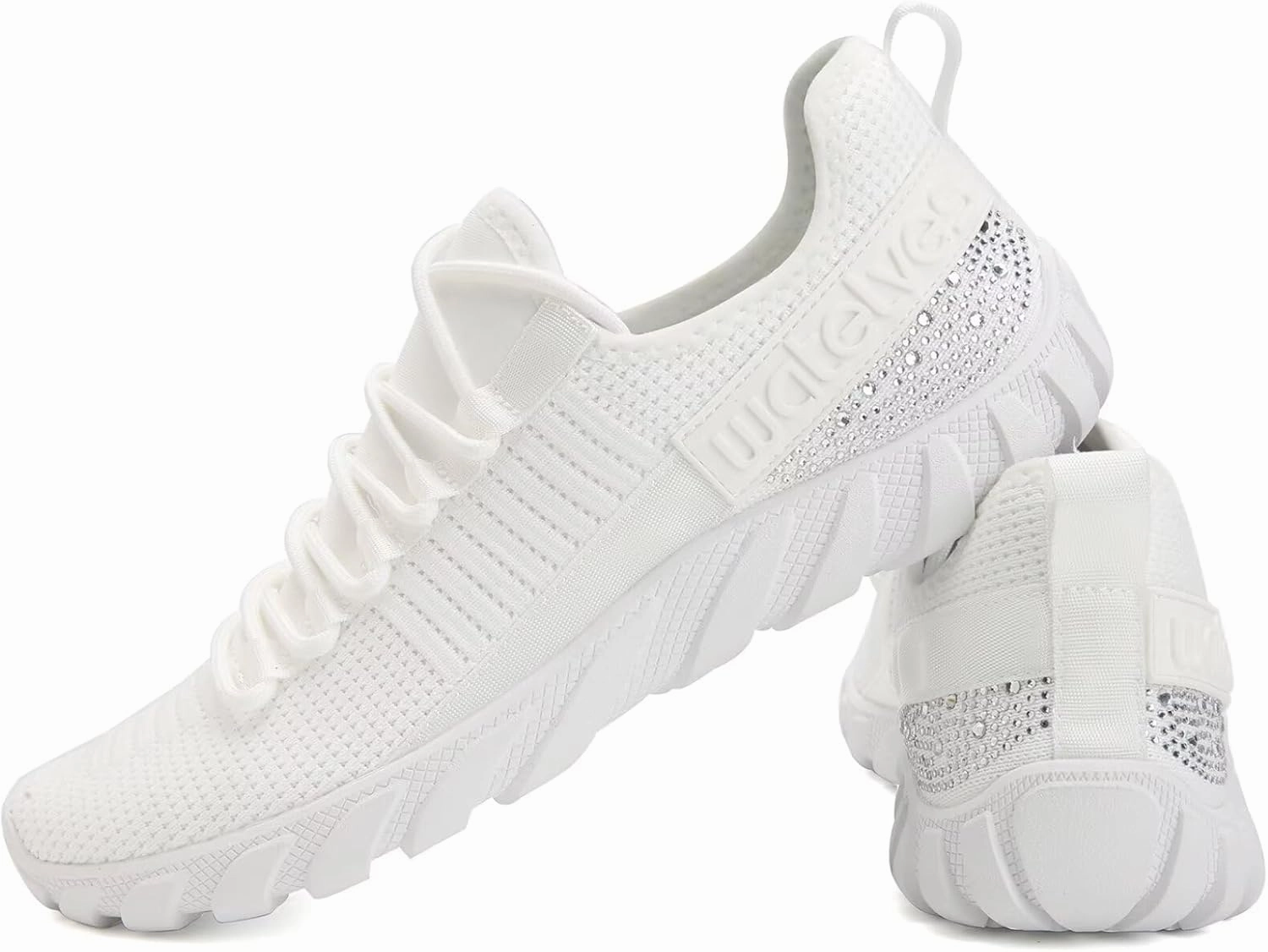 Shadow Professional Badminton Shoes WateLves Rhinestone Sneakers for Women Chunky Slip On Walking Shoes Casual Fashion Tennis Workout Sneakers