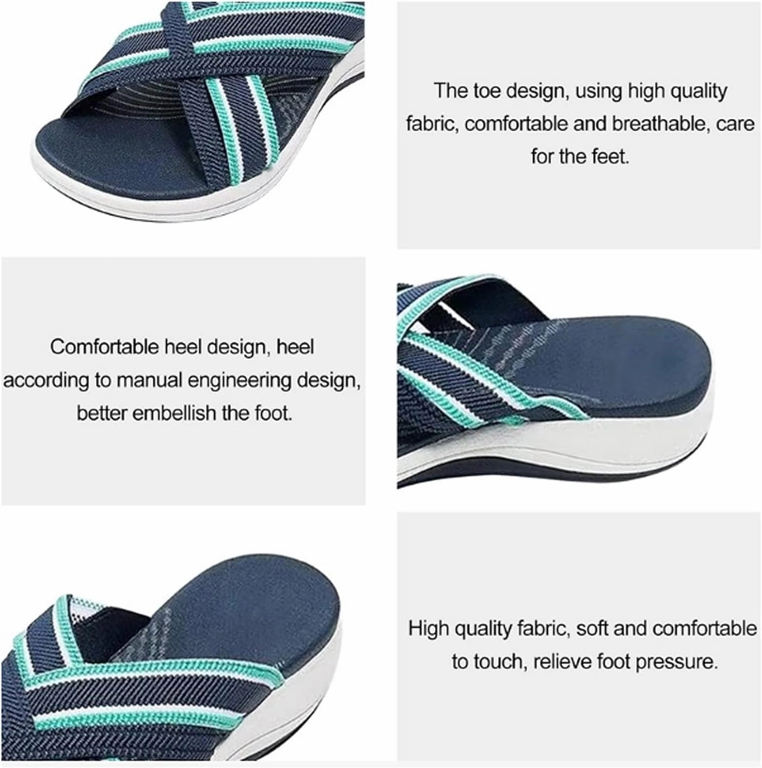 Boston Flip Flops Womens Criss Cross Slippers Soft Cushion Comfortable Walking Sandals Wide Width Slip On Flats Indoor House Slippers Open Toe Orthotic Slides Comfort Wear Orthowear Shoes Lightweight Casual 2025 Dressy