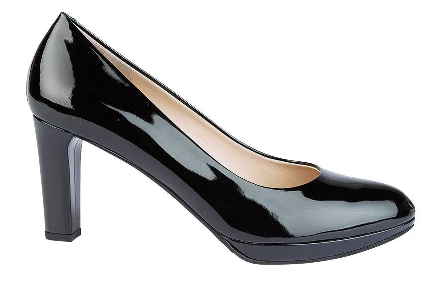 Pull On Work Boots Mdf Complex Black