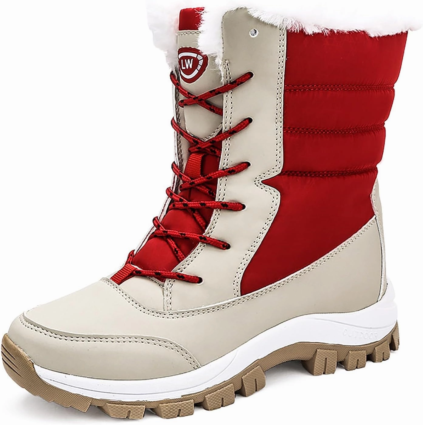 Winter Boots For Women Lug Sole Combat Boots Lace-Up Motorcycle Platform Ankle Short Booties Gothic Bootie Sundress With Combat Boots