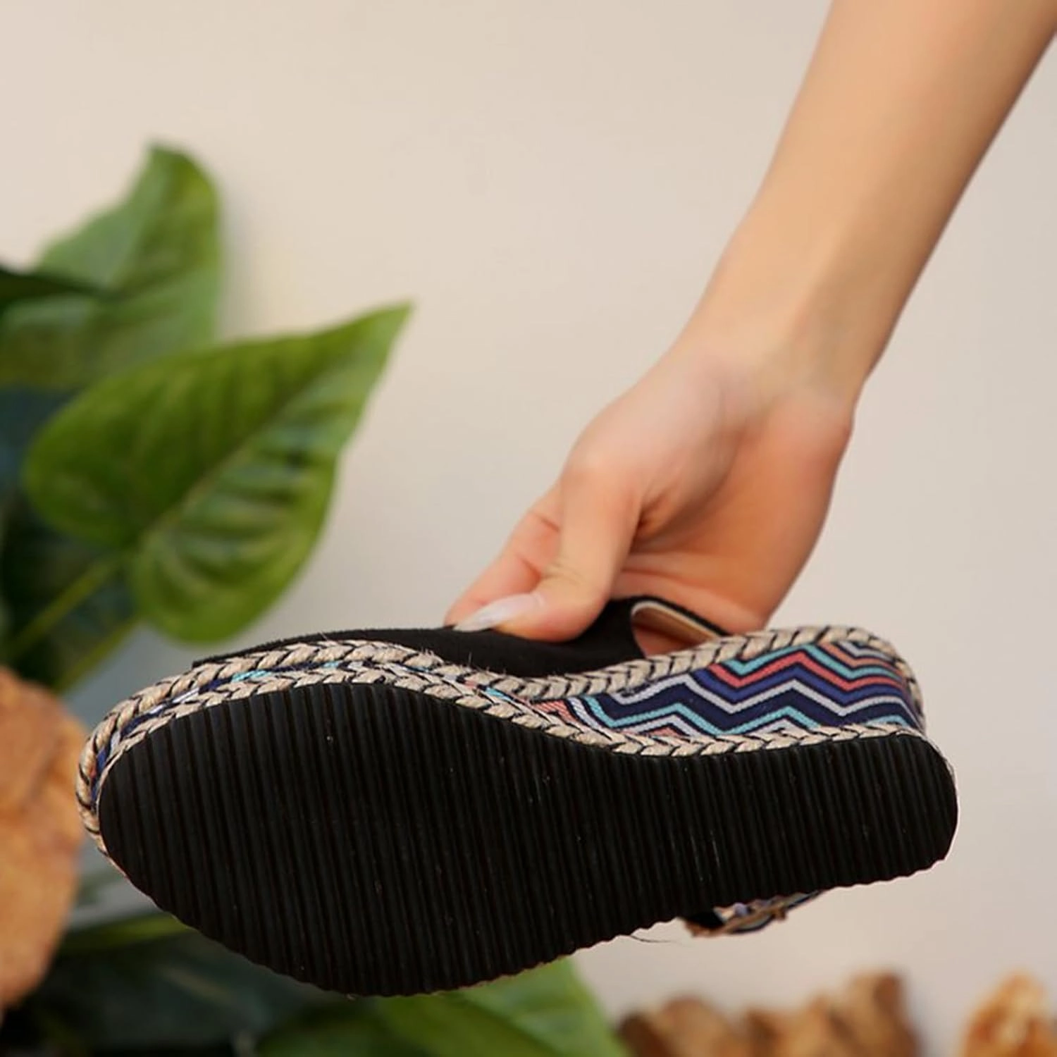 Cushion Flip Flops Wedge Platform Sandals for Women Dressy Boho Shoes Espadrilles Sandals Comfort Fashion Summer Peep Toe Slip On 2025