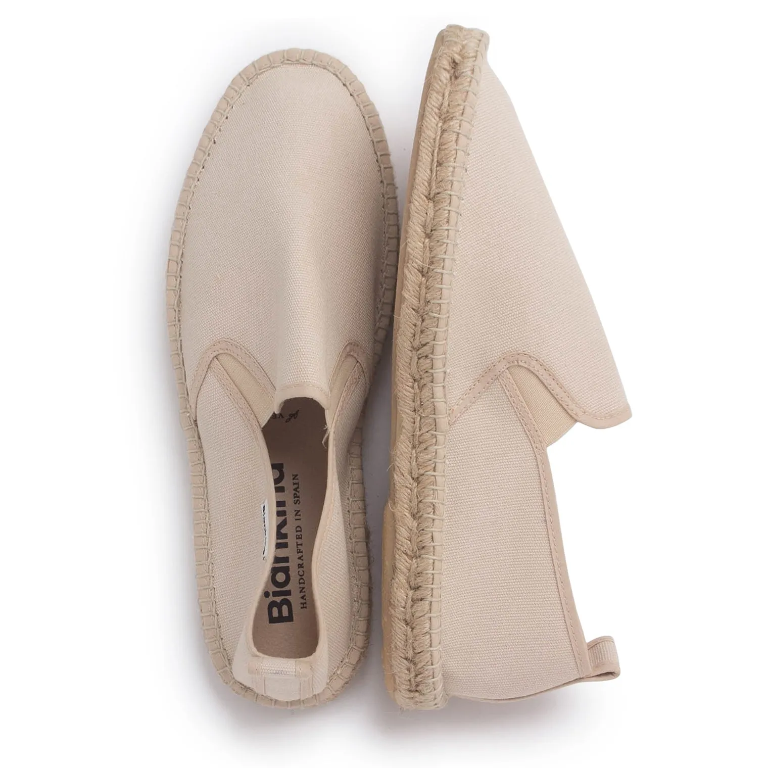 Olive Espadrilles Montpellier Eco Friendly Espadrilles - Beige Tan
