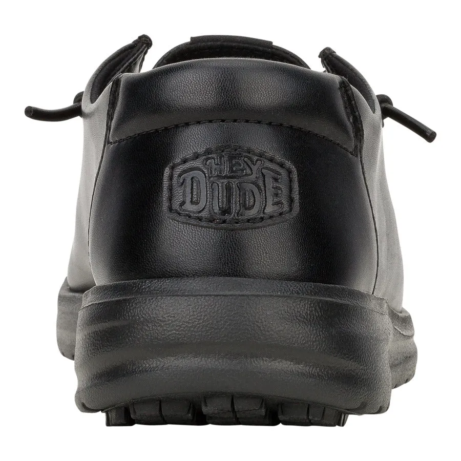 Wendy Work CE Classic Slip Resistant - Black Worn Work Boots