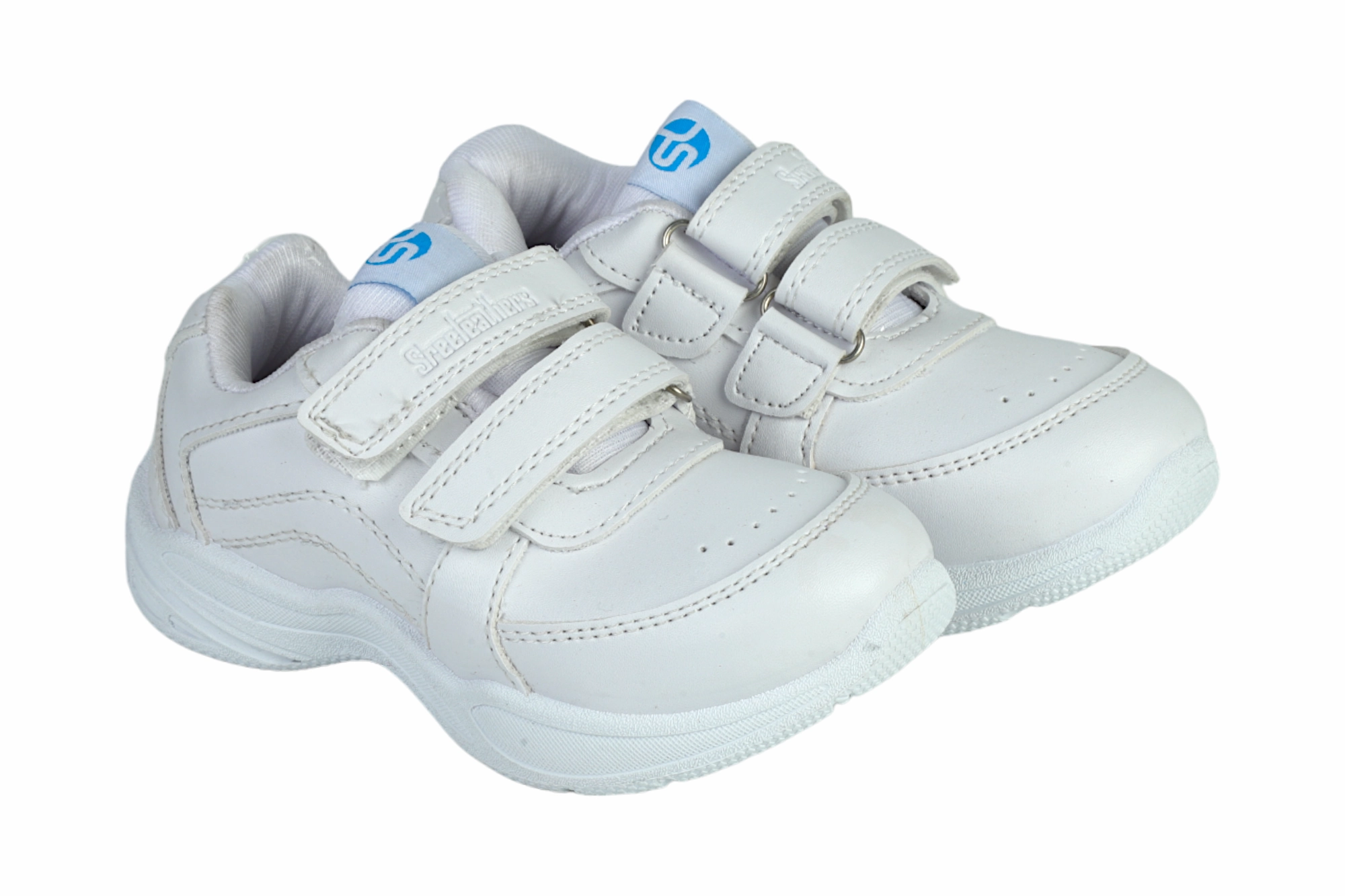 Childrens Snow Boots Nz White Velcro School Shoes for Kids 57006