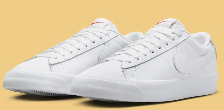 Nike SB - Blazer Low Pro GT ISO Shoes | White White Air Max Running Shoes