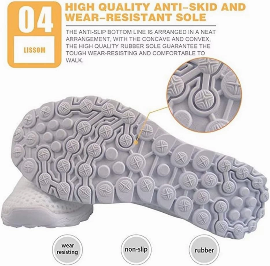 KEIAHUAN Women Running Shoes Casual Fashion Tennis Athletic Sneakers Breathable Knit Walking Sneaker Best Badminton Shoes For Wooden Court