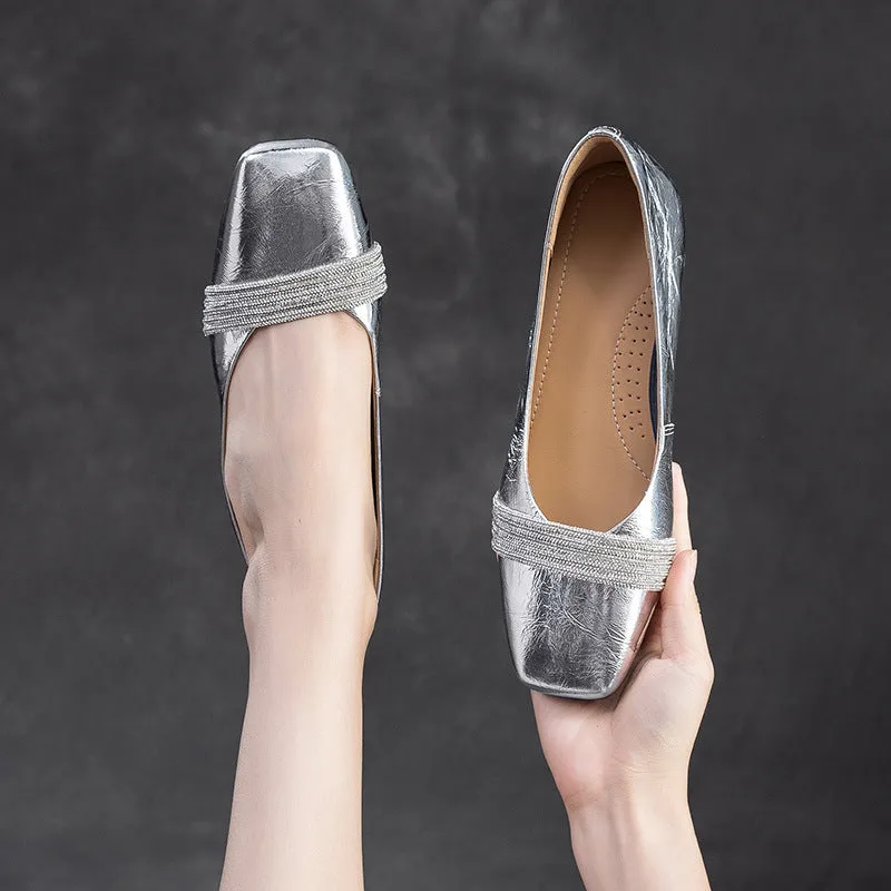 Women Stylish Comfort Leather Work Casual Flats Best Way To Waterproof Work Boots