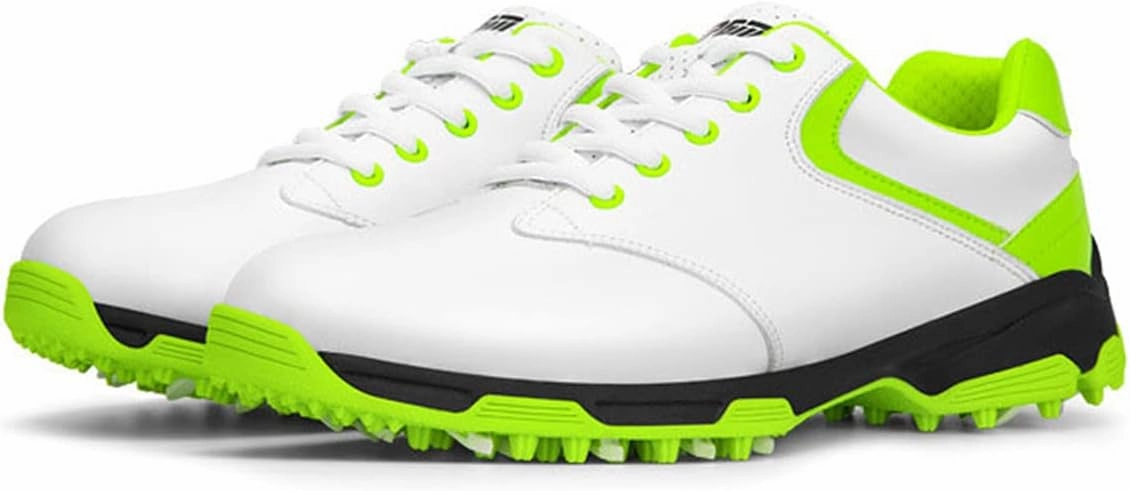 Women Golf Shoes, Ladies Spikeless Golf Training Sneakers Outdoor Waterproof Golfing Trainers Training Vs Running Vs Walking Shoes