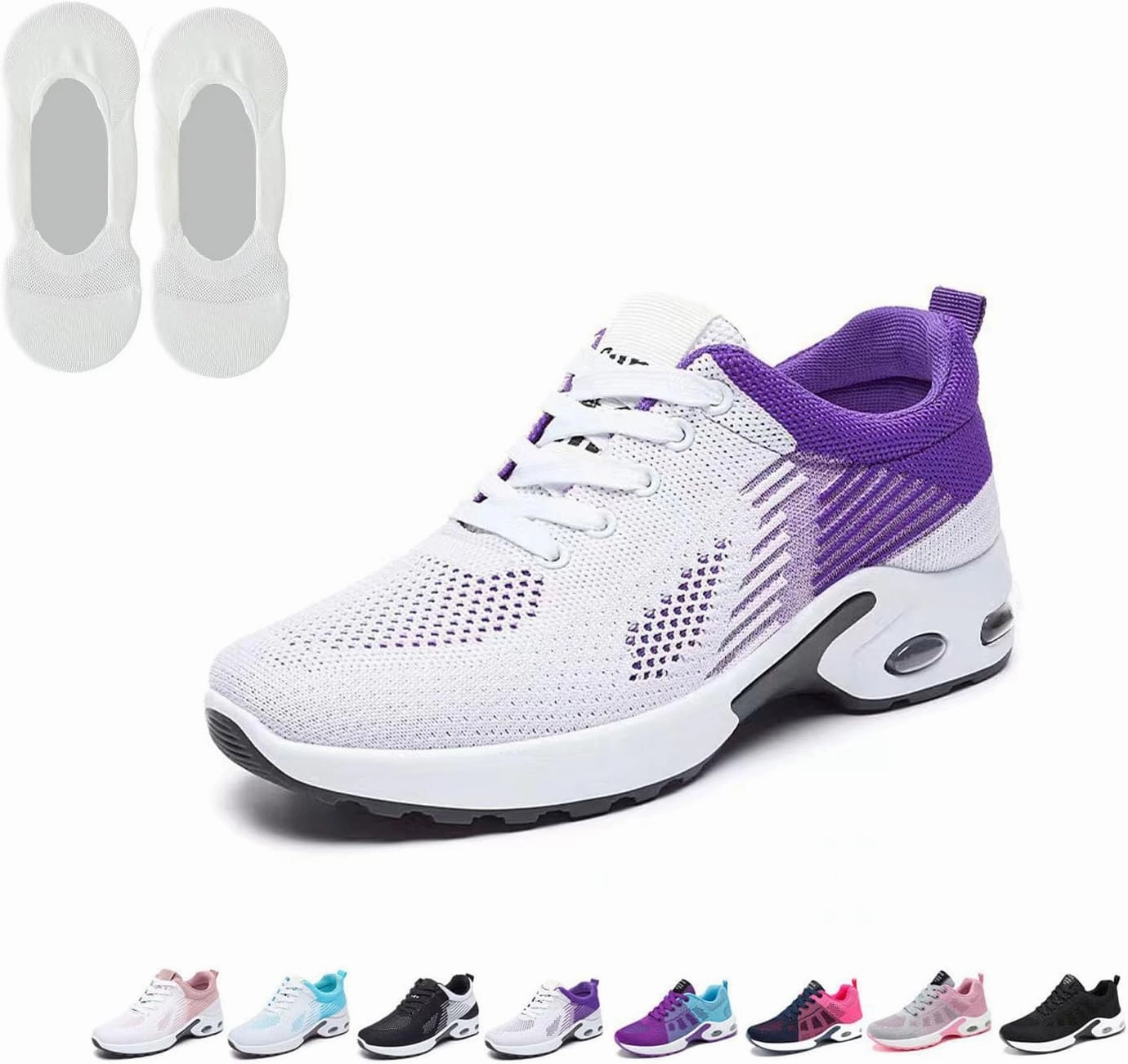 Accel Badminton Price Philippines Women Orthopedic Sneakers Walking Shoes Tennis Shoes for Women Non Slip Sneakers Running Shoes for Gym Workout Sports