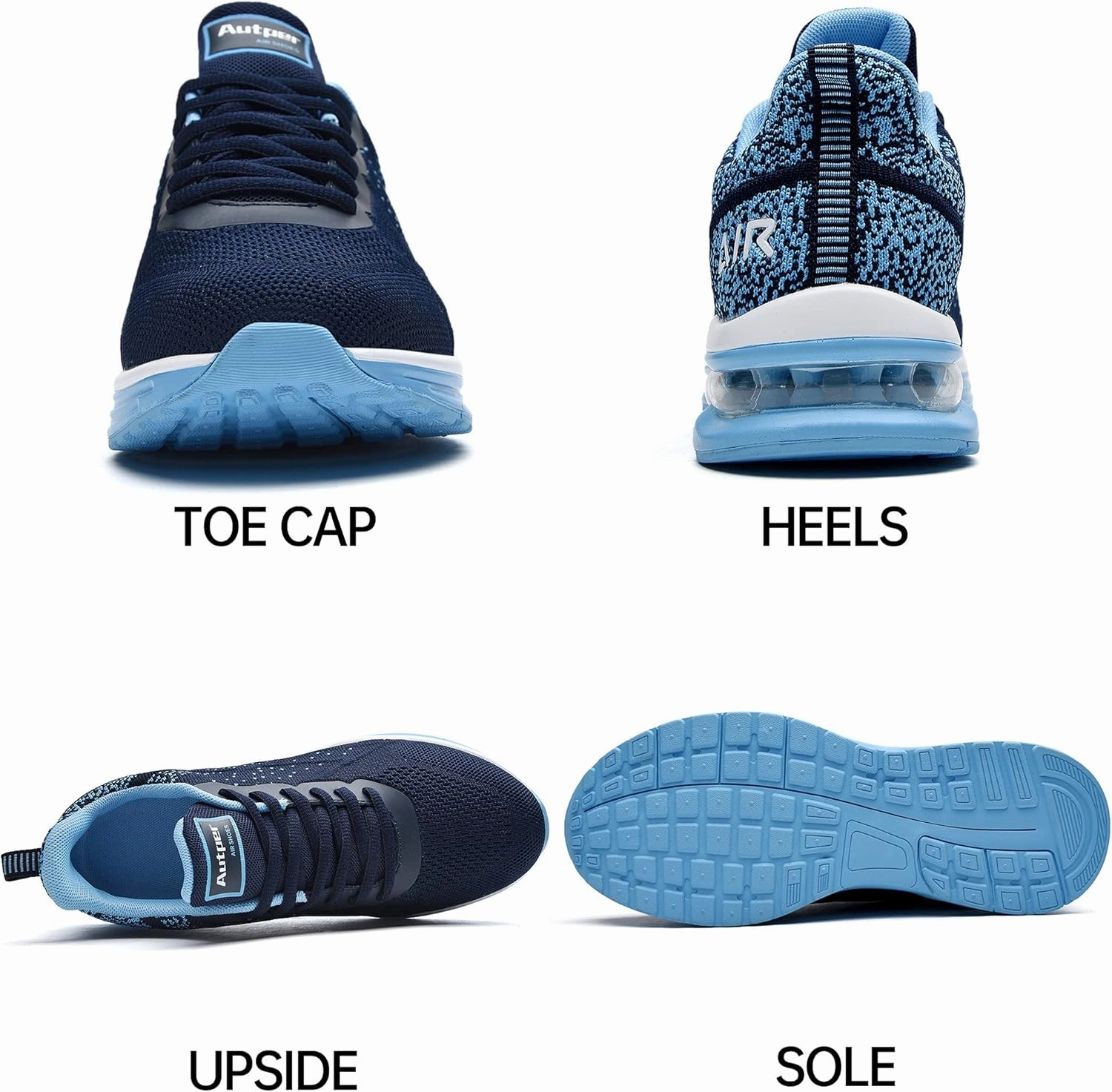 Women's Air Athletic Tennis Running Sneakers Lightweight Sport Gym Jogging Breathable Fashion Walking Shoes(US 5.5-10) Badminton Shoes In Bangalore