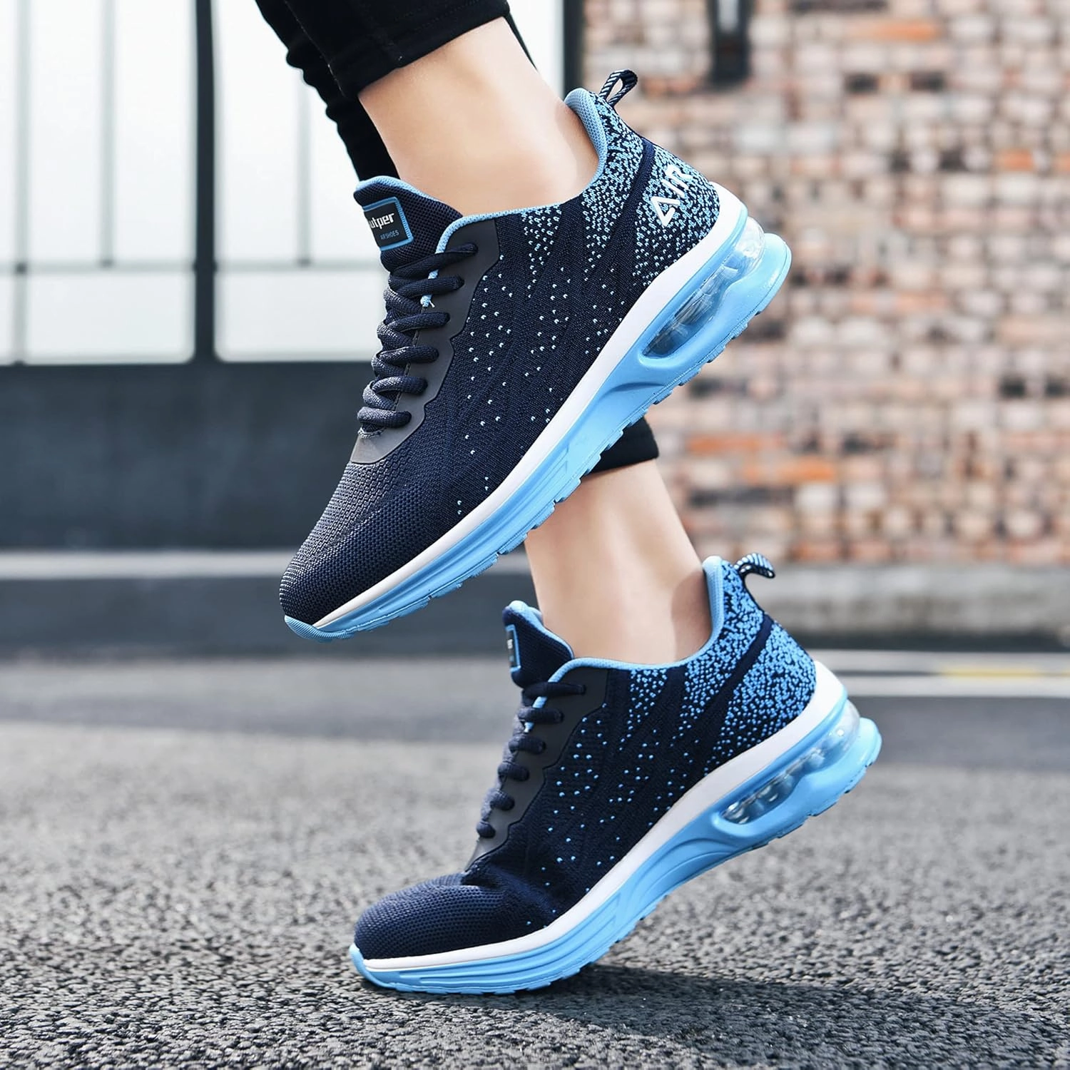 Badminton Shoes Gum Sole Women's Air Athletic Tennis Running Sneakers Lightweight Sport Gym Jogging Breathable Fashion Walking Shoes(US 5.5-10)