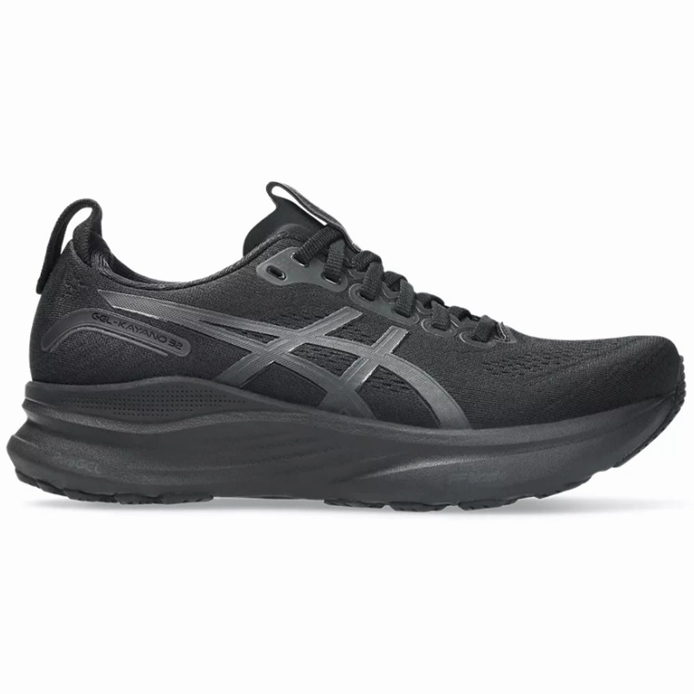Women's Asics Gel-Kayano 32, Black/Graphite Grey, 8 B Medium Asics Tennis Shoes Solution Speed Ff