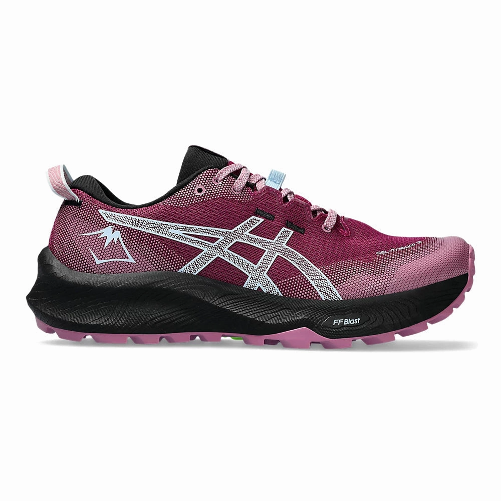 Most Popular Asics Running Shoes Women's Asics Gel-Trabuco 12, Blackberry/Light Blue, 8 B Medium