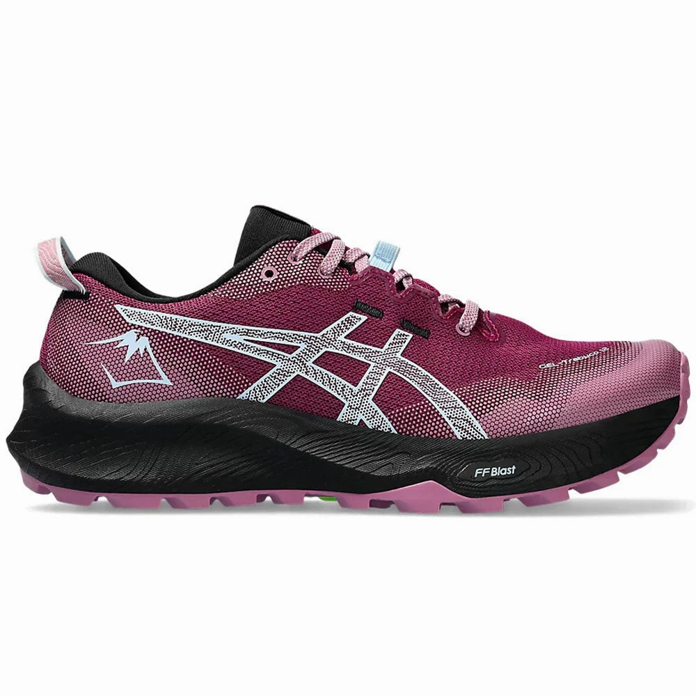 Women's Asics Gel-Trabuco 12, Blackberry/Light Blue, 9 B Medium Asics Gel-quantum 180 4 Running Shoe