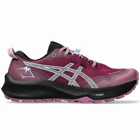Women's Asics Gel-Trabuco 12, Blackberry/Light Blue, 9 B Medium Best Asics Dad Shoes