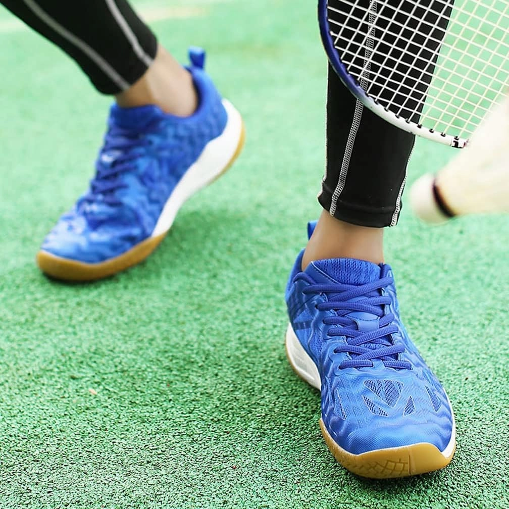 Badminton Racket Women's Badminton Shoes Non Slip Athletic Tennis Walking Sneakers Indoor Outdoor Court Pickleball Shoes for Female