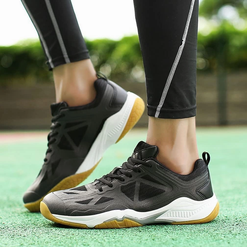 Women's Badminton Shoes Non Slip Athletic Tennis Walking Sneakers Indoor Outdoor Court Pickleball Shoes for Female Badminton Shoes Name