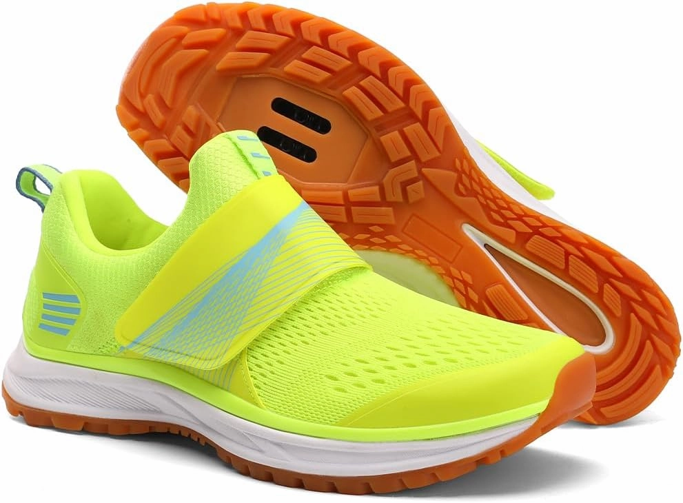 Women's Indoor and Outdoor Cycling Shoes - Comfortable and Breathable - Compatible With SPD Cleats Evolv Climbing Shoes