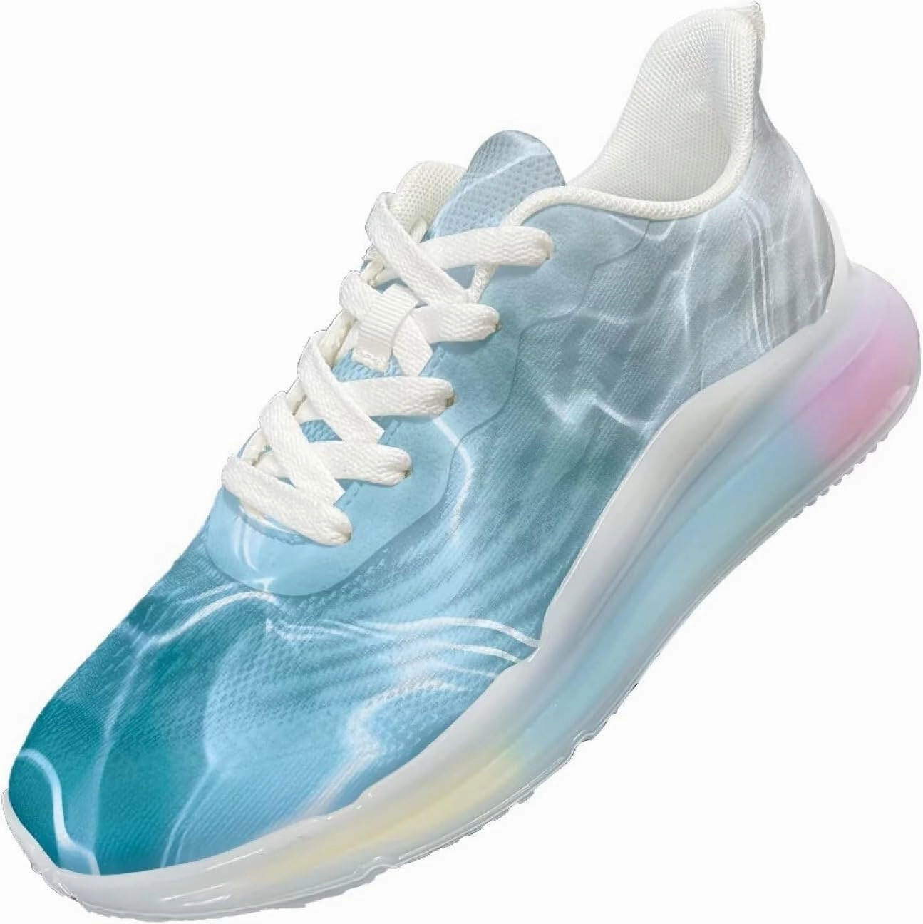 Asics Gel Cyber Sensei Volleyball Shoe Women's Road Running Shoes Lightweight Breathable Athletic Sneakers Gym Cross Trainer Walking Shoes US Size 6-11 Marble Pattern