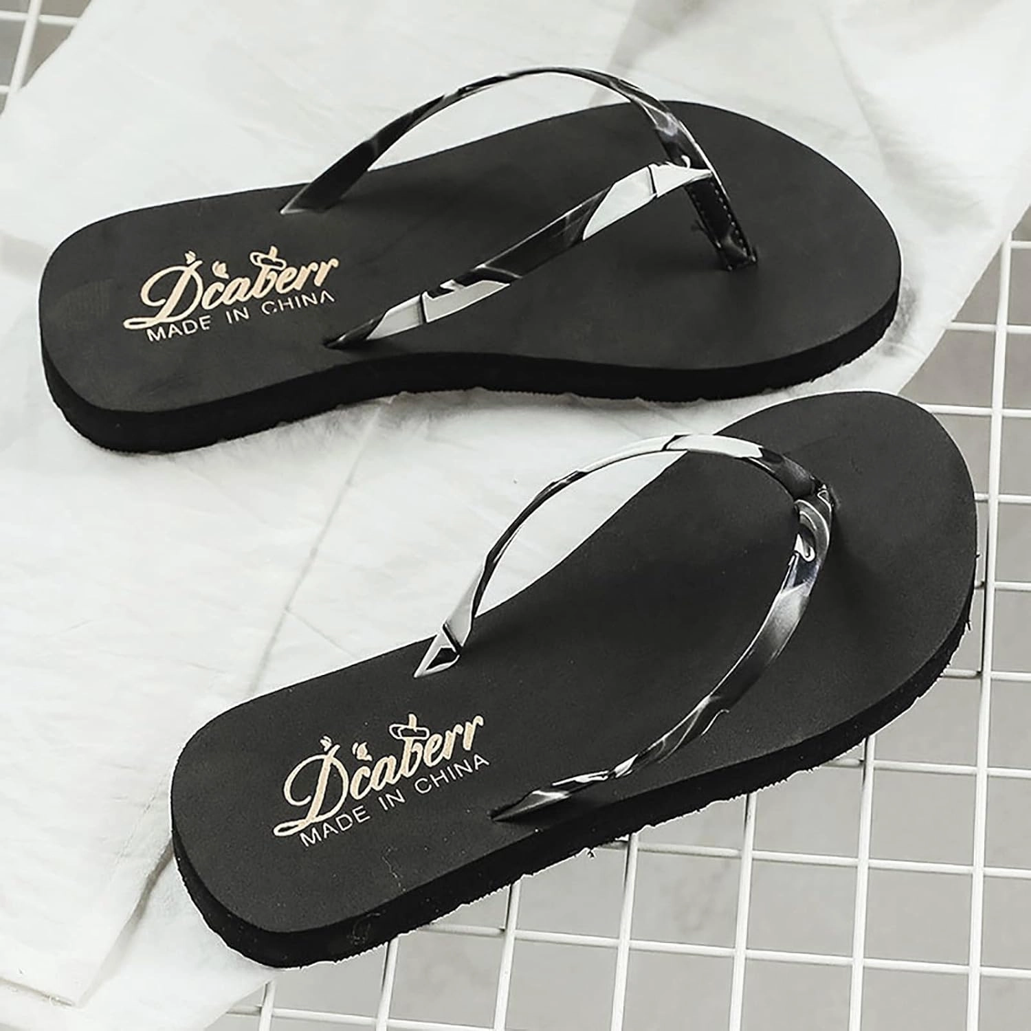 Women's Sandals Womens Comfort Lightweight Soft Thong Sandals Flip Flops Women Women's Arch Support Flip Flops Patterned Flip Flops