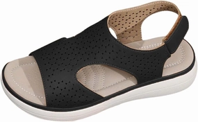 Rainbow Flip Flops Outfit Women's Summer Walking Sandals Comfortable Air Cushion Support Slip On Platform Sandals Open Toe Wide Width Beach Slides