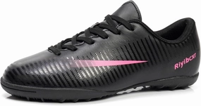 Soccer Cleats Size 14 Wide Women Soccer Cleats Lace-Up Turf Football Shoes Indoor Outdoor Low-Top Fustal Soccer Training