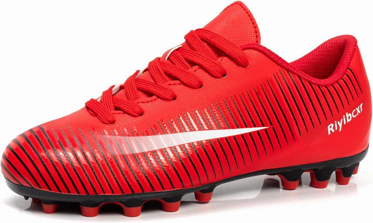 Women Soccer Cleats Lace-Up Turf Football Shoes Indoor Outdoor Low-Top Fustal Soccer Training Yamal Soccer Cleats