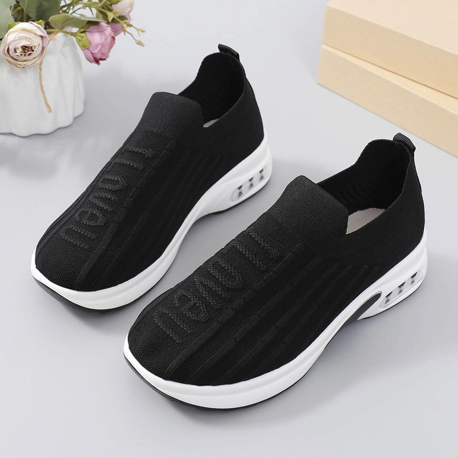 Adidas Stella Court Tennis Shoes Women Walking Shoes with Arch Support Orthopedic Shoes for Women Sneakers for Women Running Shoes Slip On Casual Shoes Comfortable Fashion Tennis Shoes Mesh Lightweight Sneaker for Work