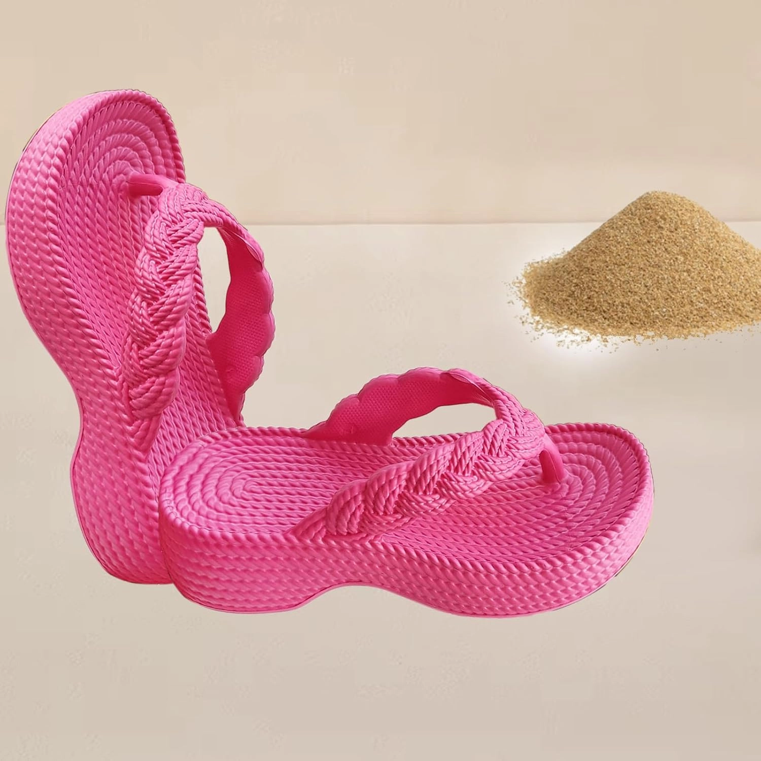 D Latch Flip Flop Truth Table Women Wedge Platform Flip Flops Beach Clip Toe Slippers Summer Slip on Thong Sandals Lightweight Comfort Flip-Flops