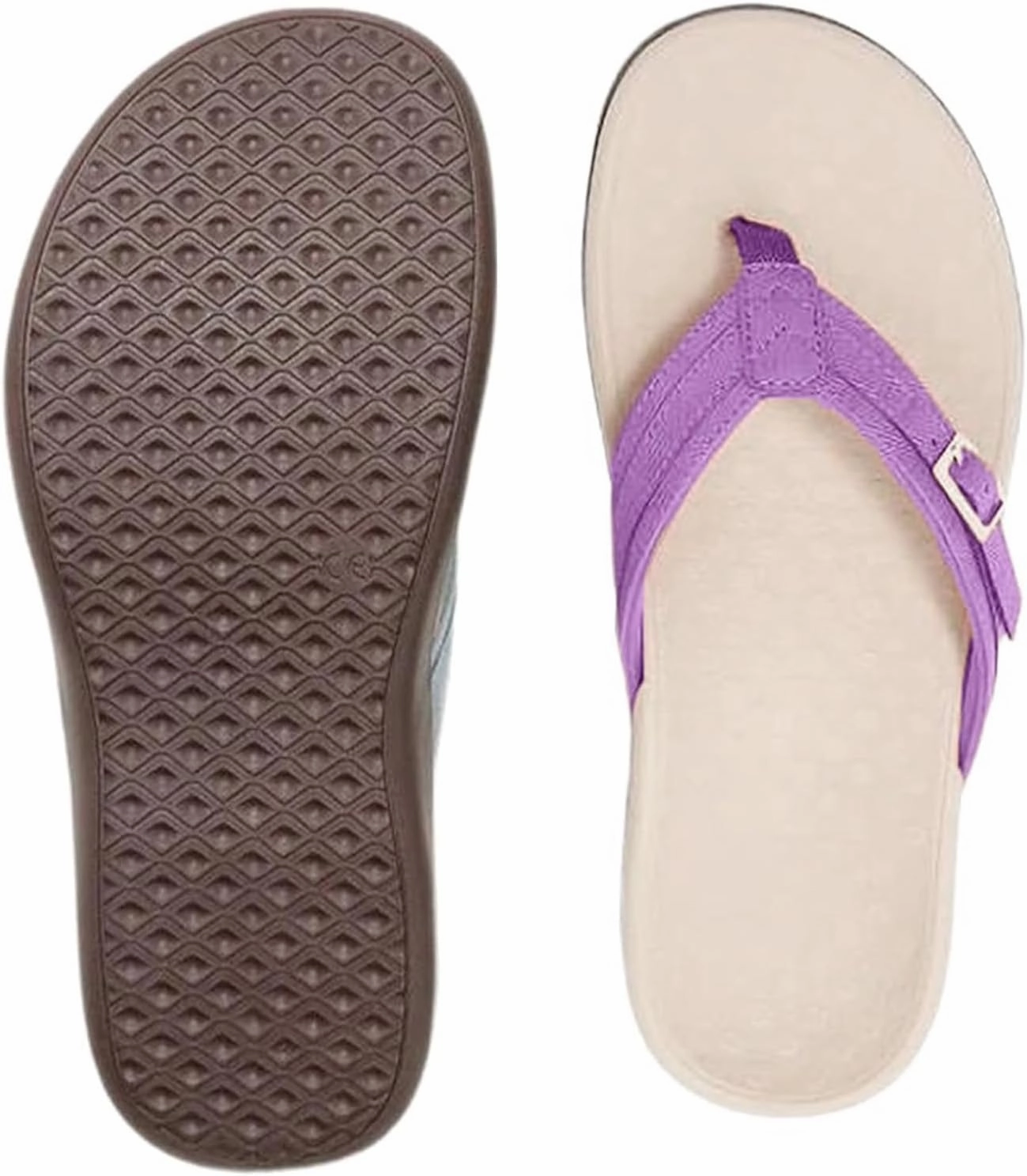 Womens Flip Flops Casual Flat Slippers Slip On Thong Sandals Ladies House Shoes Comfortable Summer Slides Open Toe Lightweight Breathable Island Surf Flip Flops