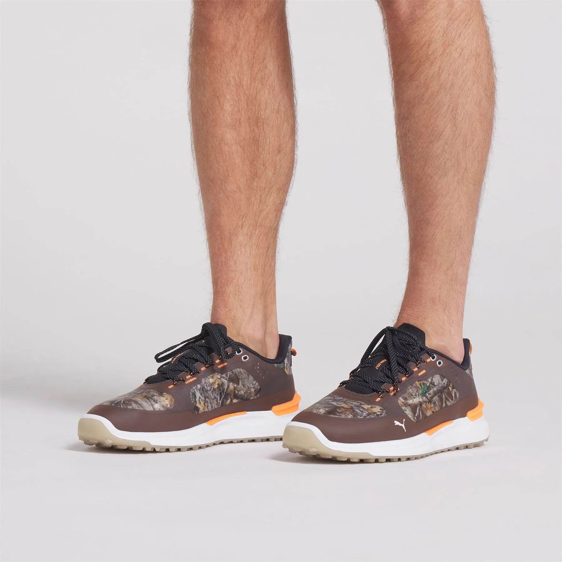 Golf Ladies Golf x Real Tree x Ignite Elevate Golf Shoes Puma Black/Espresso