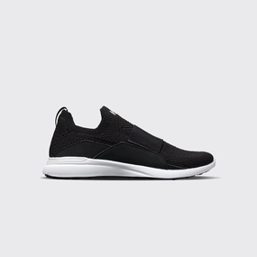 Youth's TechLoom Bliss Black / White Running Shoes Disney