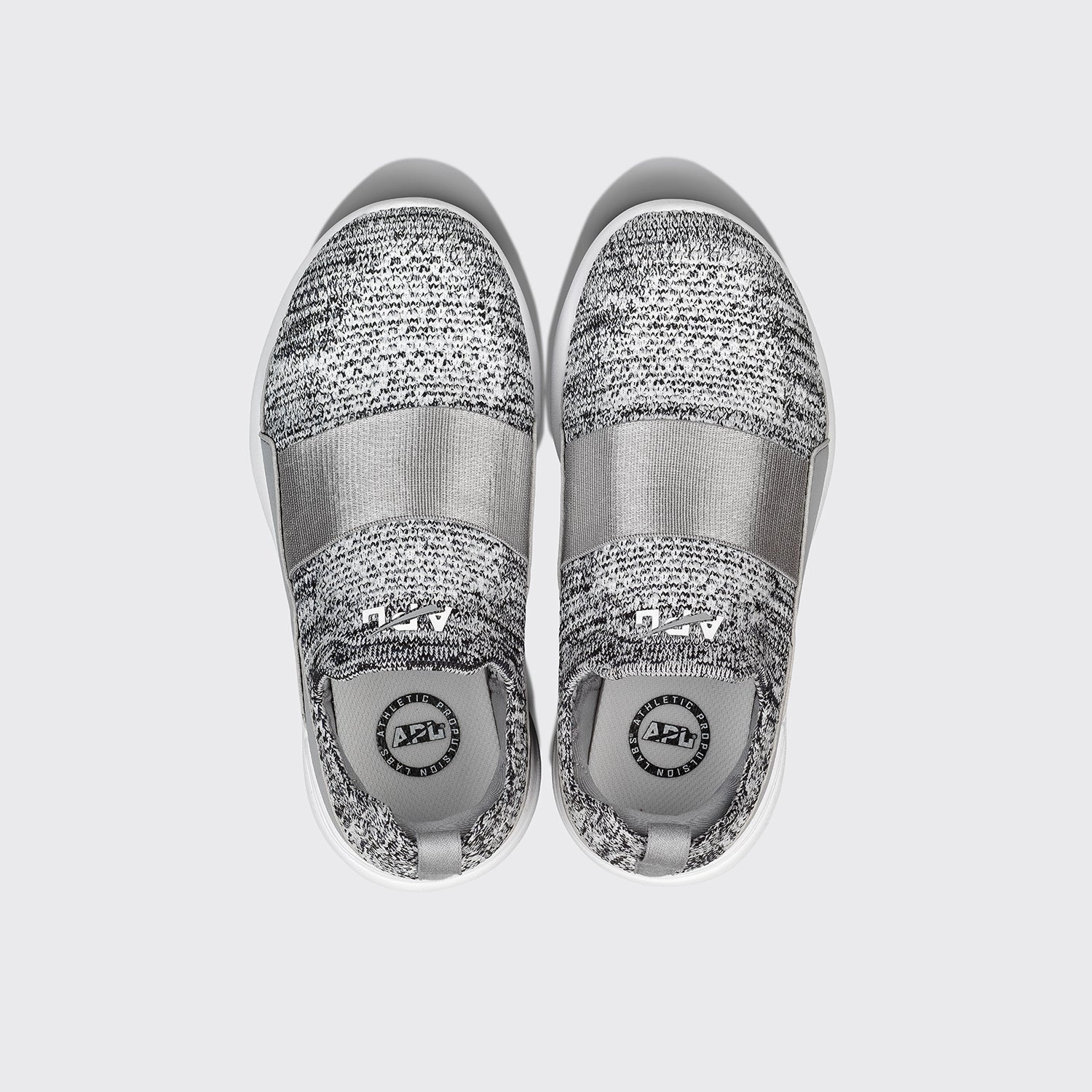 Gel-kayano 31 Running Shoes Youth's TechLoom Bliss Heather Grey / White