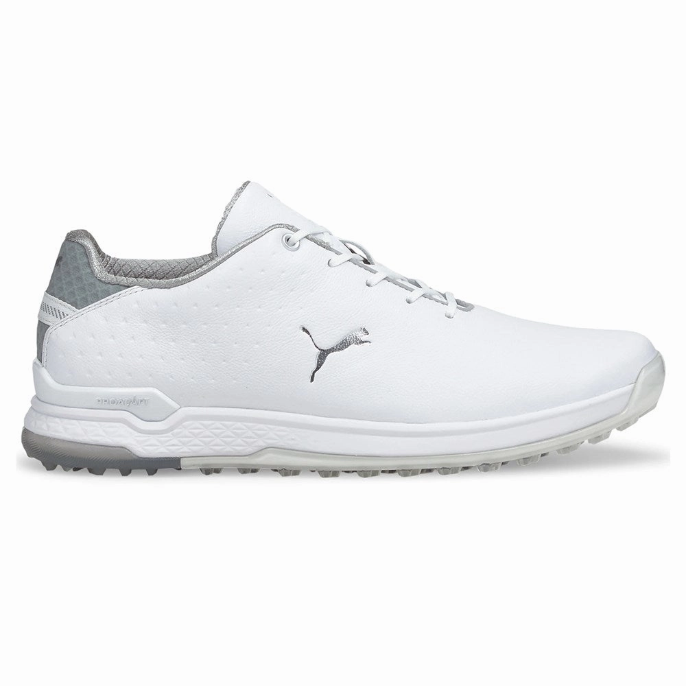 Puma Fast Rb Running Shoes Puma PROADAPT ALPHACAT Leather Golf Shoes - Puma White/Puma Silver