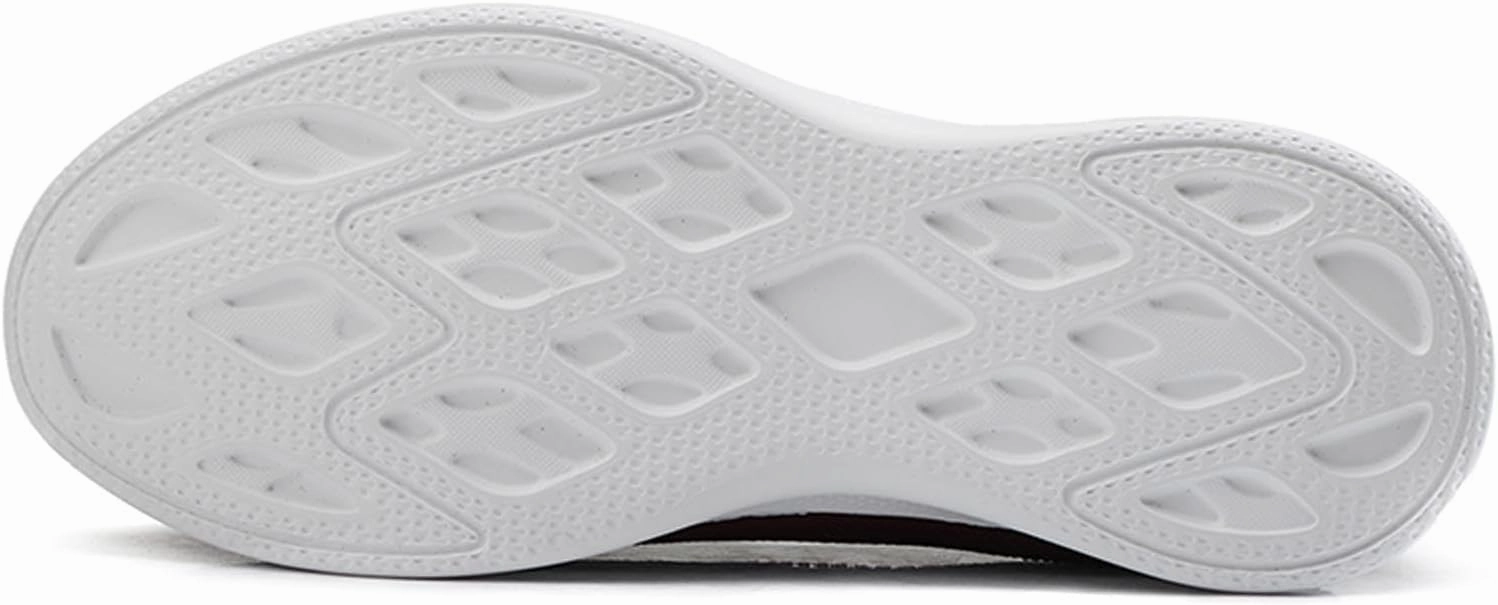 YUKTOPA Women's Slip On Go Walk Shoes Comfortable Walking Sneakers Casual Mesh Knit Low Wedge Dressy Ballet Shoes Flats Nurse Shoes Zapatos para Mujer Badminton Shoes Material