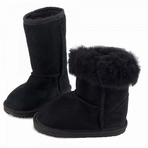 Zeazoo Dingo Kids Sheepskin Barefoot Boot Kamik Snow Boot Liners