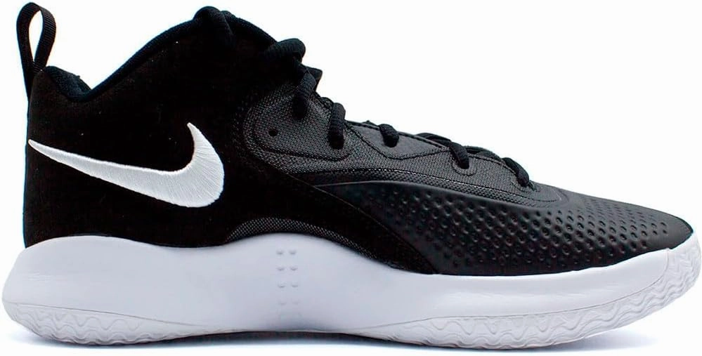 Court Shoes Badminton Nike HyperSet 2 Indoor Court Shoes (FQ7070-001, Black/White/Black) Size 10.5